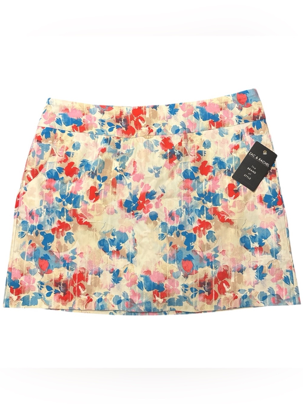 Zac & Rachel Floral Mini Skort